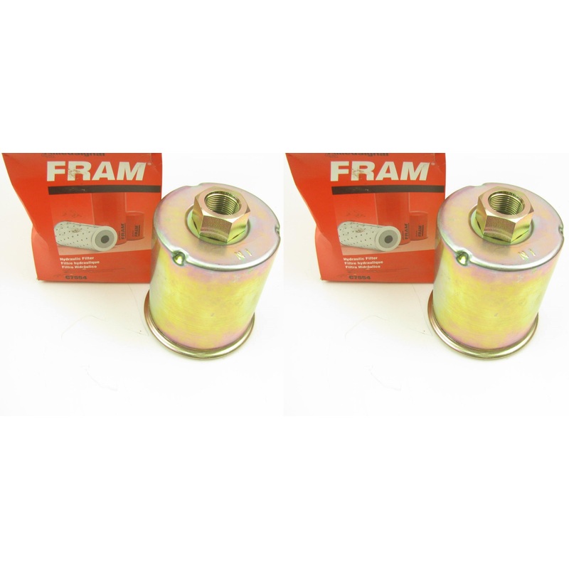 (2) Fram C7554 Hydraulic Oil Filters For Toyota 1DZ, 2J DIESEL, Wix 57725