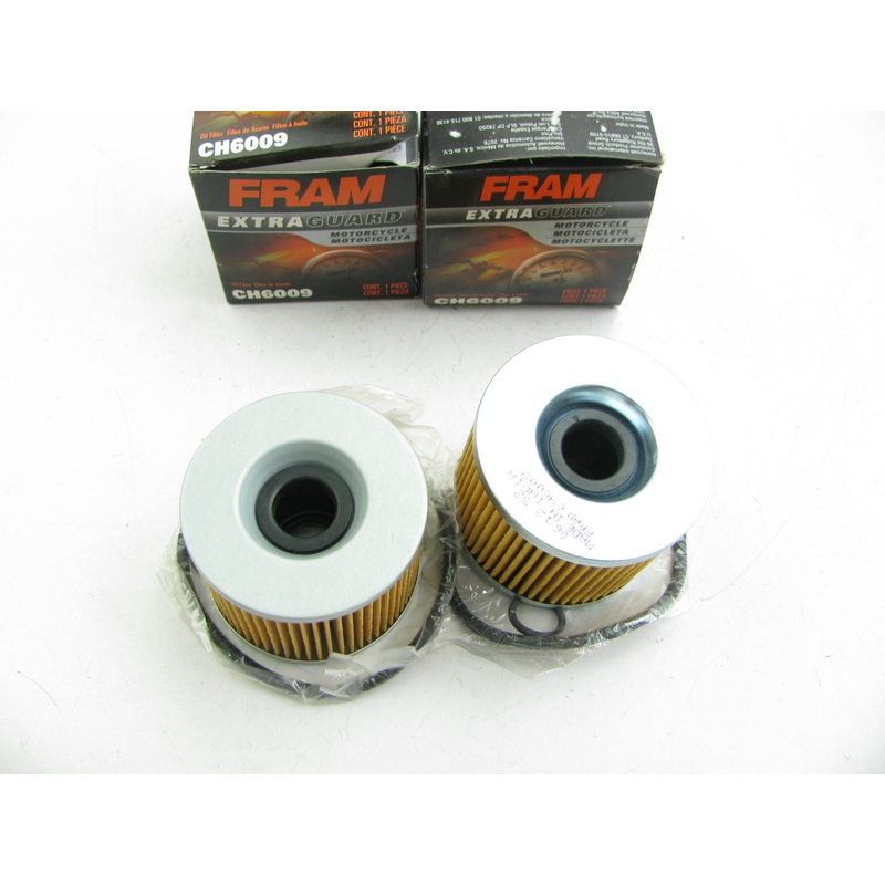 (2) Fram CH6009 Engine Oil Filter Replaces 51216 ML16809 LF571 85216 P148