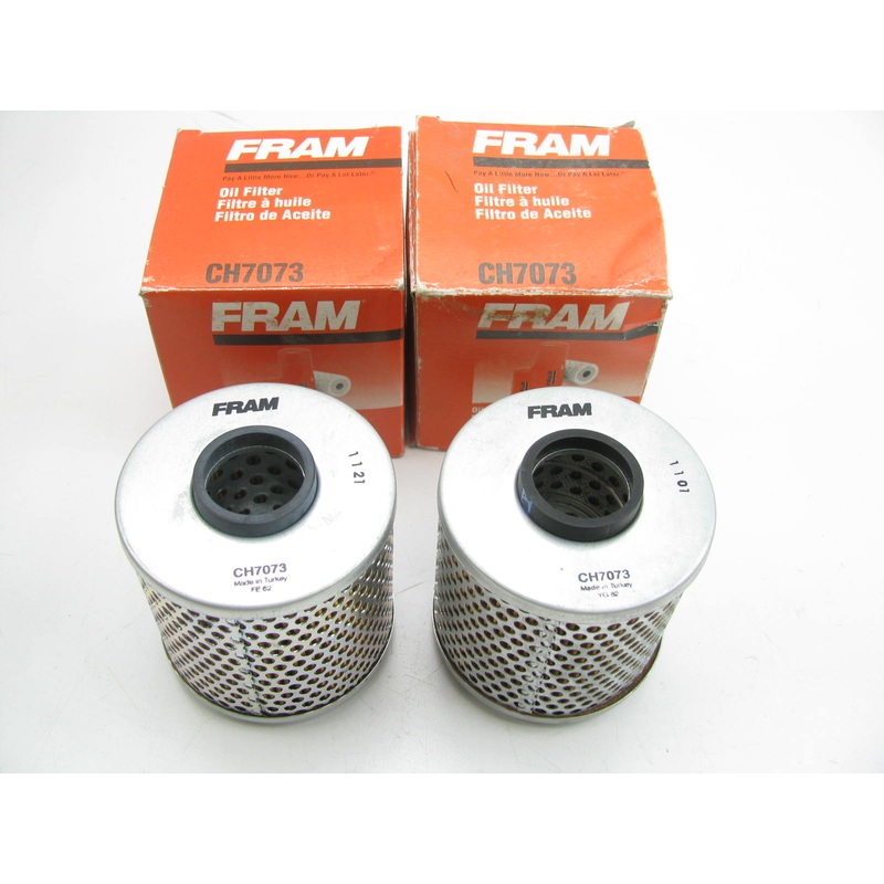 (2) Fram CH7073 Oil Filter Replaces 51185 L14758 P833 LF167 P552420 85185