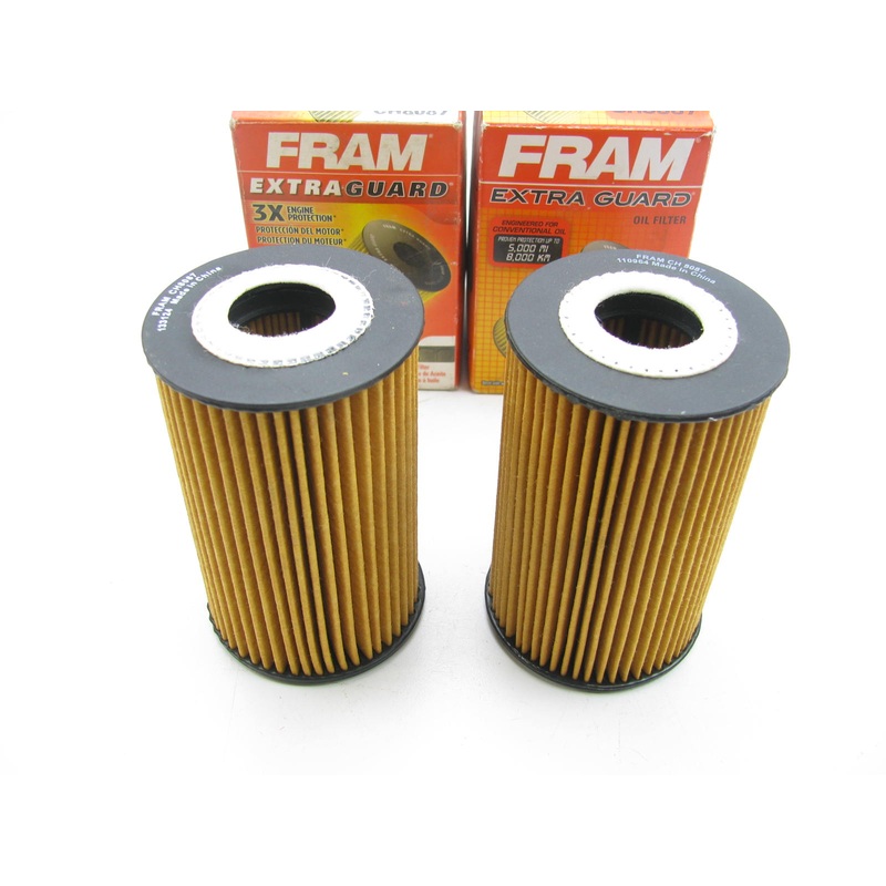 (2) Fram CH8087 Oil Filter Replaces 51213 L25251 P8445 LF514 P8445 PF2252G 72201