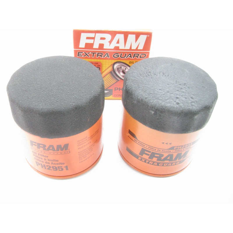 (2) Fram PH2951 Oil Filter Replaces 51625 PL22821 PH2859 LF417 LF3690 P550534
