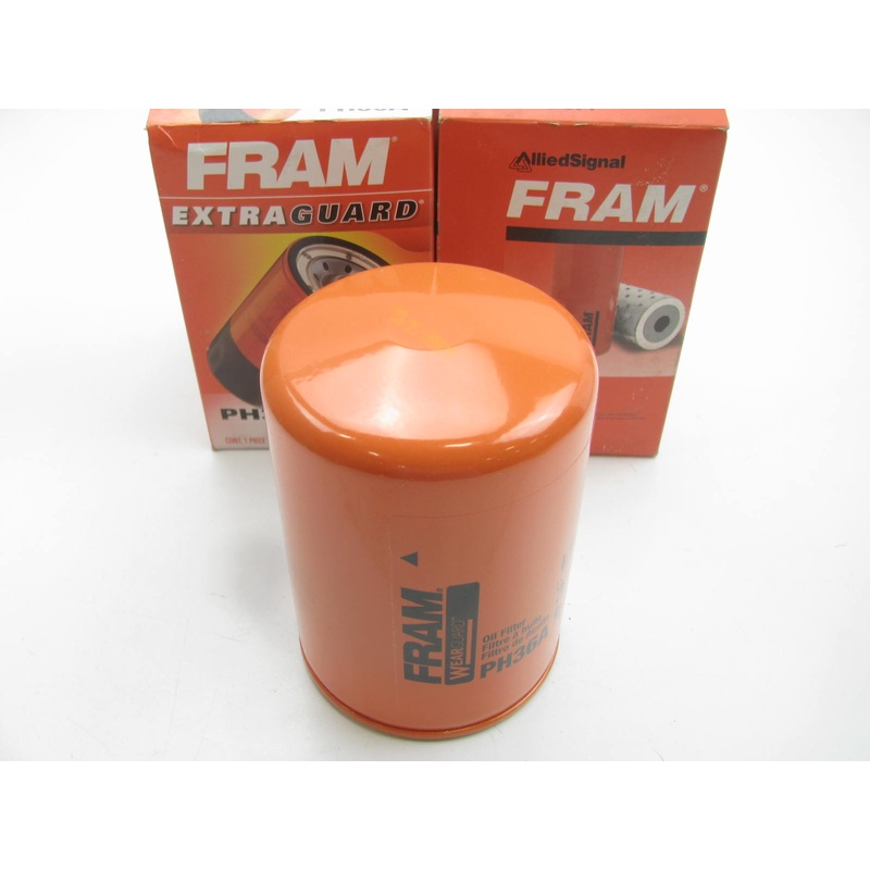 (2) Fram PH36A Oil Filter Replaces 51261 L39260 PH6715 LF352 LF654 PER-54