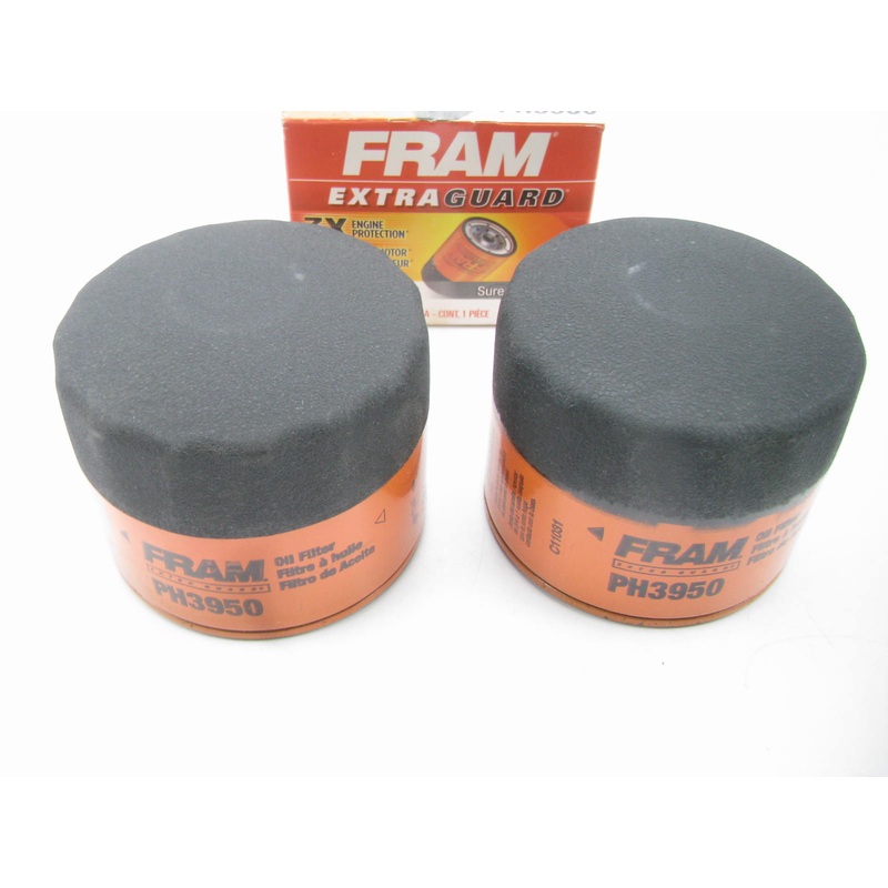 (2) Fram PH3950 Oil Filter Replaces 51381 L30238 PH2856A LF543 LF798 85381