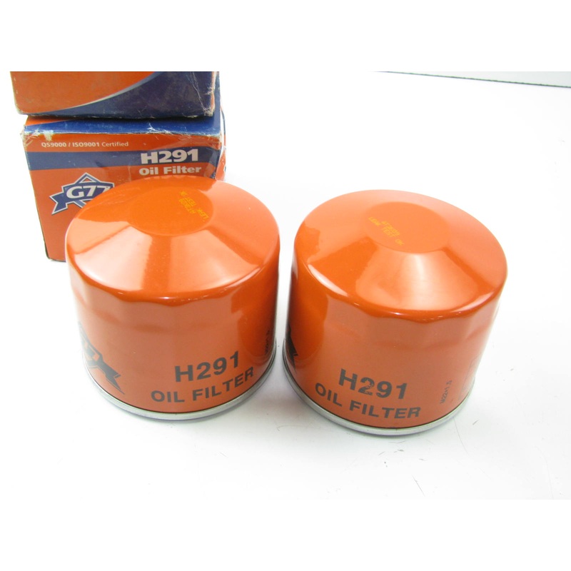 (2) G77 H291 Engine Oil Filters - Replaces Wix 51392, Fram PH3531