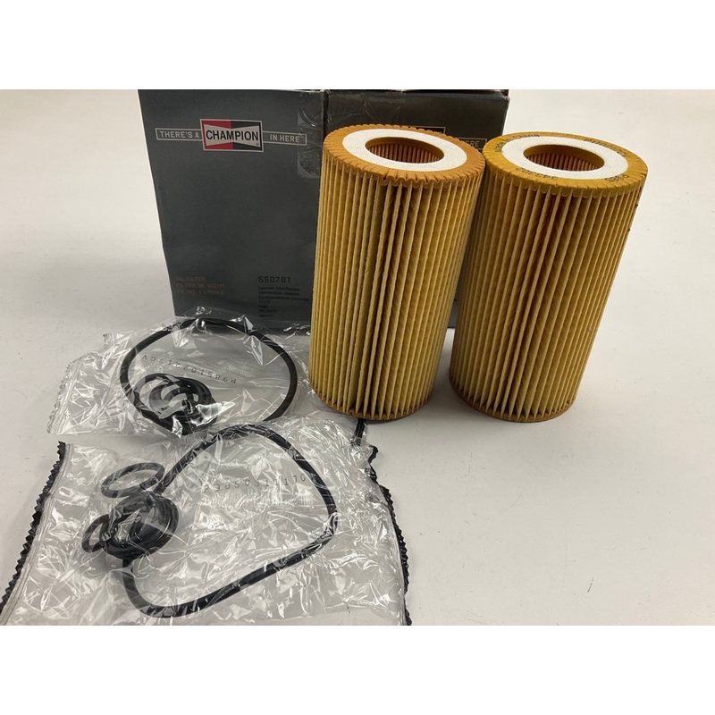 (2) Champion 55078T Engine Oil Filter