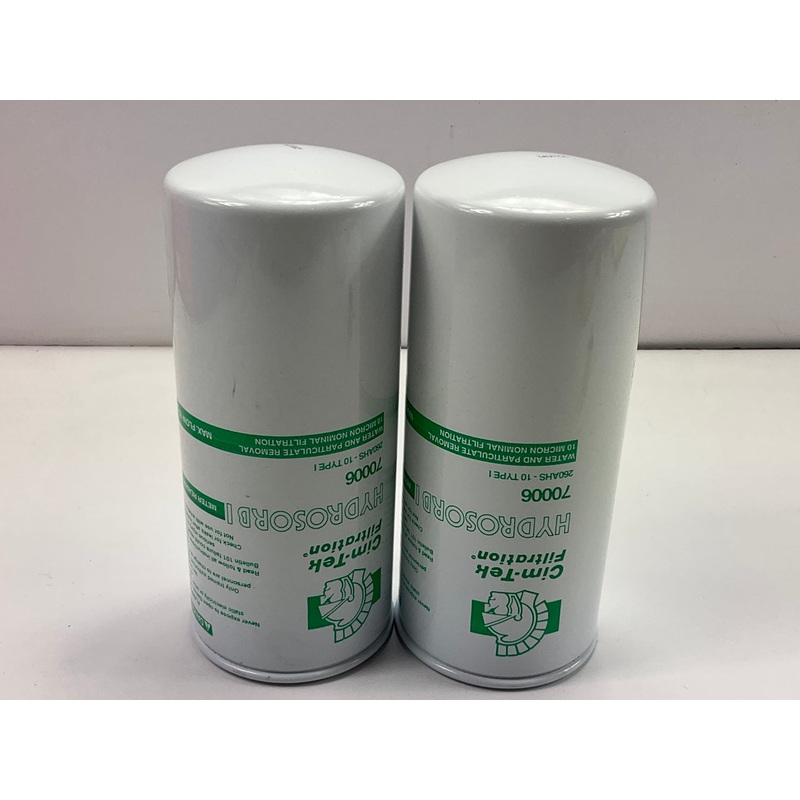 (2) Cim-Tek 70006 Filtration Hydrosorb Filters 260AHS-10 Micron 10