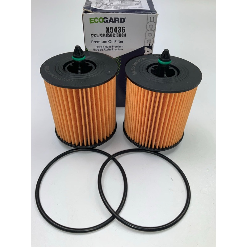 (2) Ecogard X5436 Engine Oil Filter