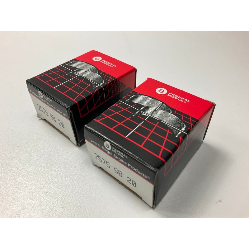 (2) Federal 2575SB-20 Connecting Rod Bearings .020'' Bendix-Westinghouse 2 CYL.