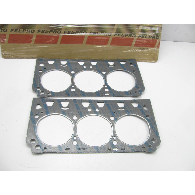 (2) Fel-pro 9089PT Cylinder Head Gaskets For 1996-1997 GM 3.8L 231 V6