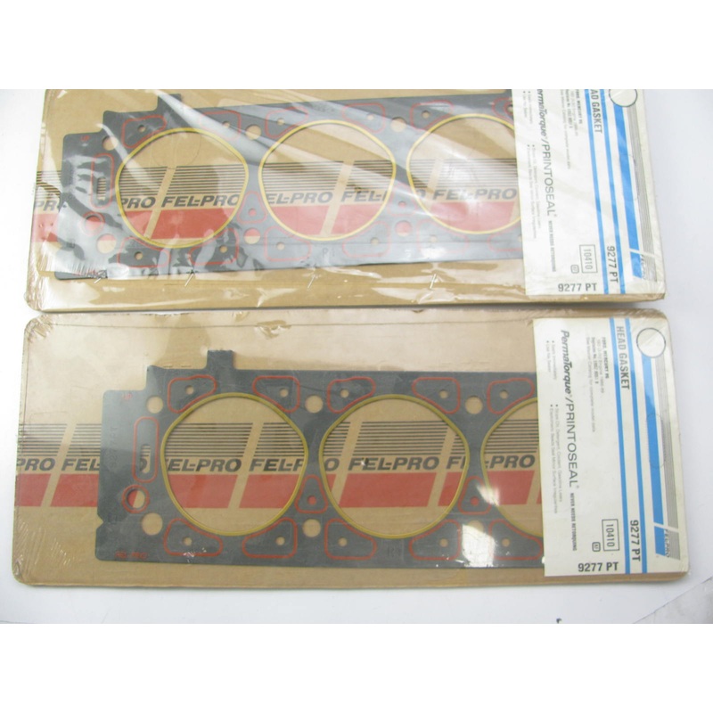 (2) Fel-pro 9277PT Cylinder Head Gaskets PAIR For 1986-1991 Ford 3.0L OHV VULCAN