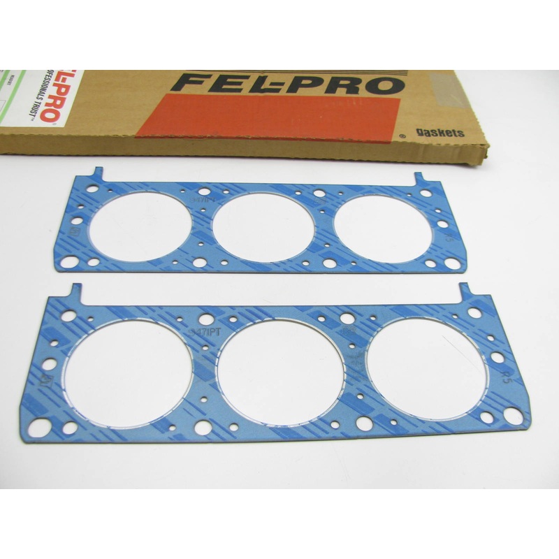 (2) Fel-pro 9471PT Engine Cylinder Head Gasket For 1987-1994 GM 2.8L 3.1L-V6