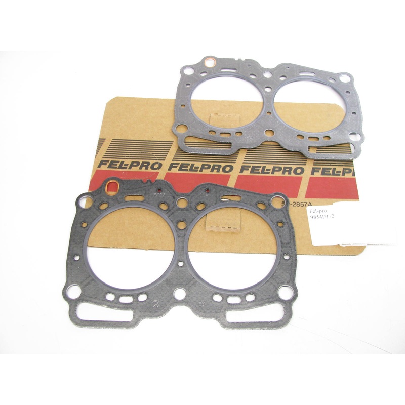 (2) Fel-pro 9854PT Engine Cylinder Head Gasket For 1990-1998 Subaru 2.2L-H4