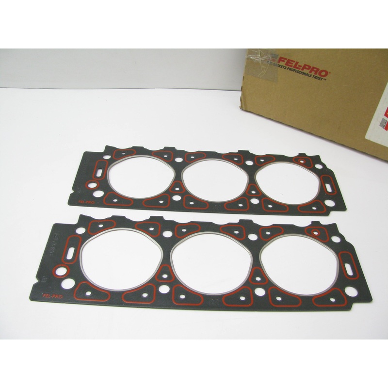 (2) Fel-pro 9885PT Cylinder Head Gasket For 1986-2007 Ford Mercury 3.0L-V6 OHV