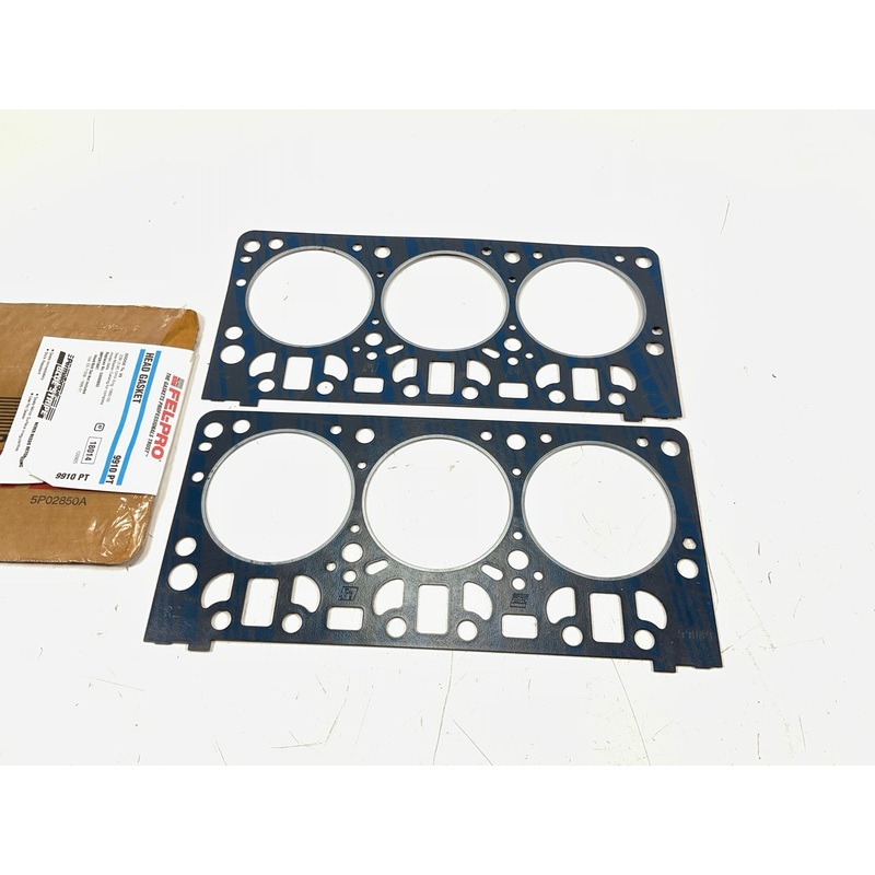 (2) Fel-pro 9910PT Cylinder Head Gaskets - For 1992-2003 Dodge 3.9L V6