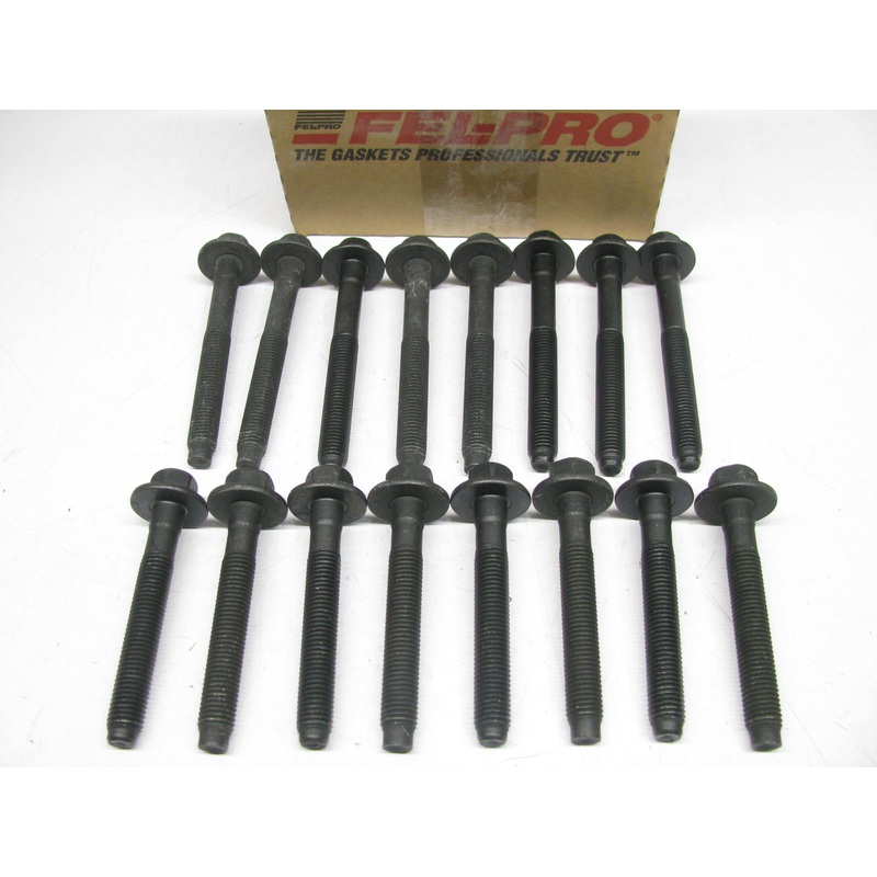 (2) Fel-pro ES72131 Cylinder Head Bolt Set For 1989-1995 Ford Mercury 3.8L-V6