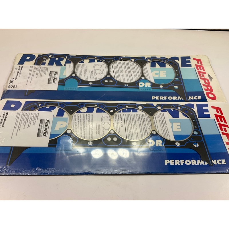 (2) Fel-pro PERFORMANCE 1003 Cylinder Head Gasket 4.166'' SBC SMALL BLOCK CHEVY