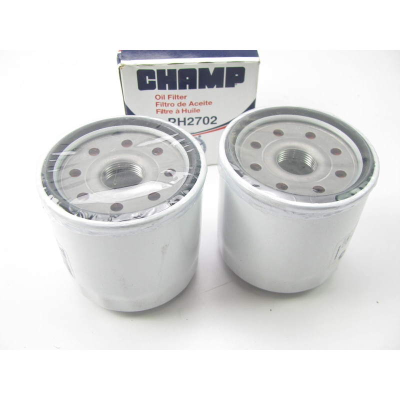 (2) Champ PH2702 Oil Filter Replaces 51378 L24484 PH903 LF462 B1422 PF1240