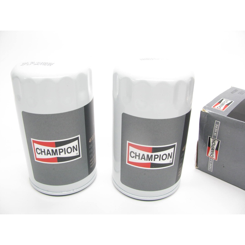 (2) Champion 41036T Engine Oil Filter