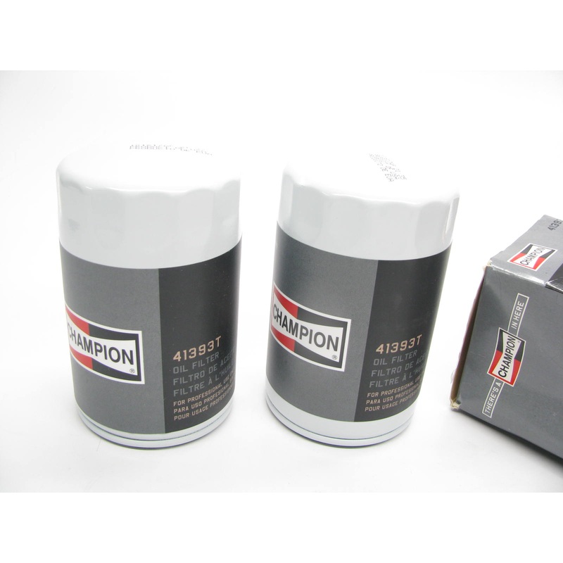 (2) Champion 41393T Engine Oil Filters