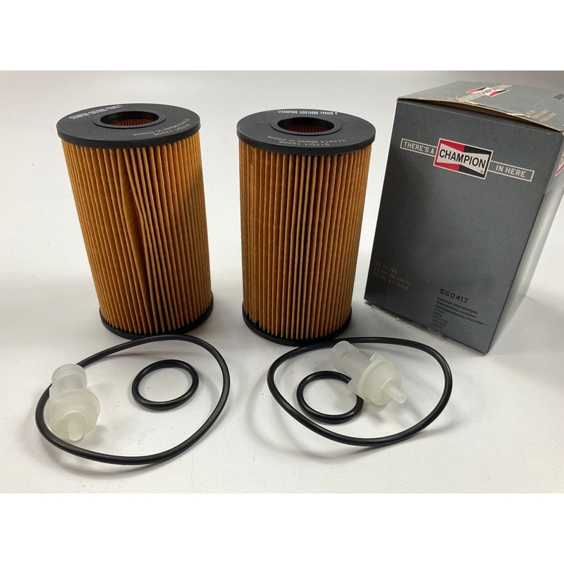 (2) Champion 55041T Engine Oil Filter
