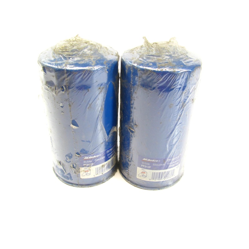 (2) Acdelco PF912F Oil Filter Replaces PH3306A 51797 L40110 PH933 LF356 LF690