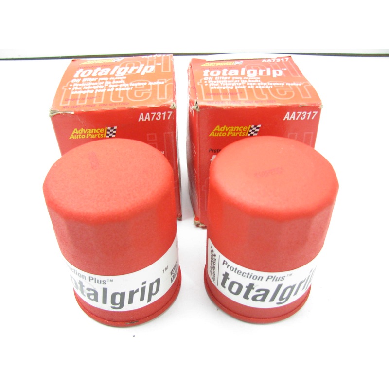 (2) Advance AA7317 Engine Oil Filters