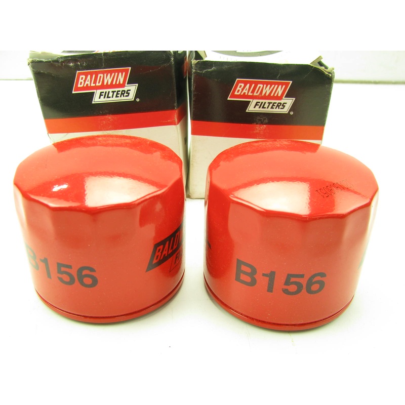 (2) Baldwin B156 Engine Oil Filter Replaces PH3531 51392 L10291 PH2817 LF145