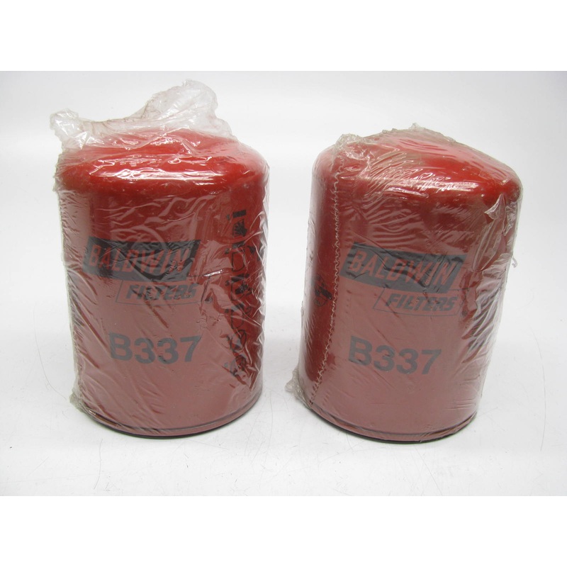 (2) Baldwin B337 Engine Oil Filter For Isuzu Diesel 6BG1