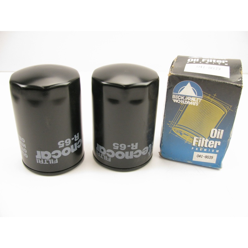 (2) Beck Arnley 041-8039 Engine Oil Filter