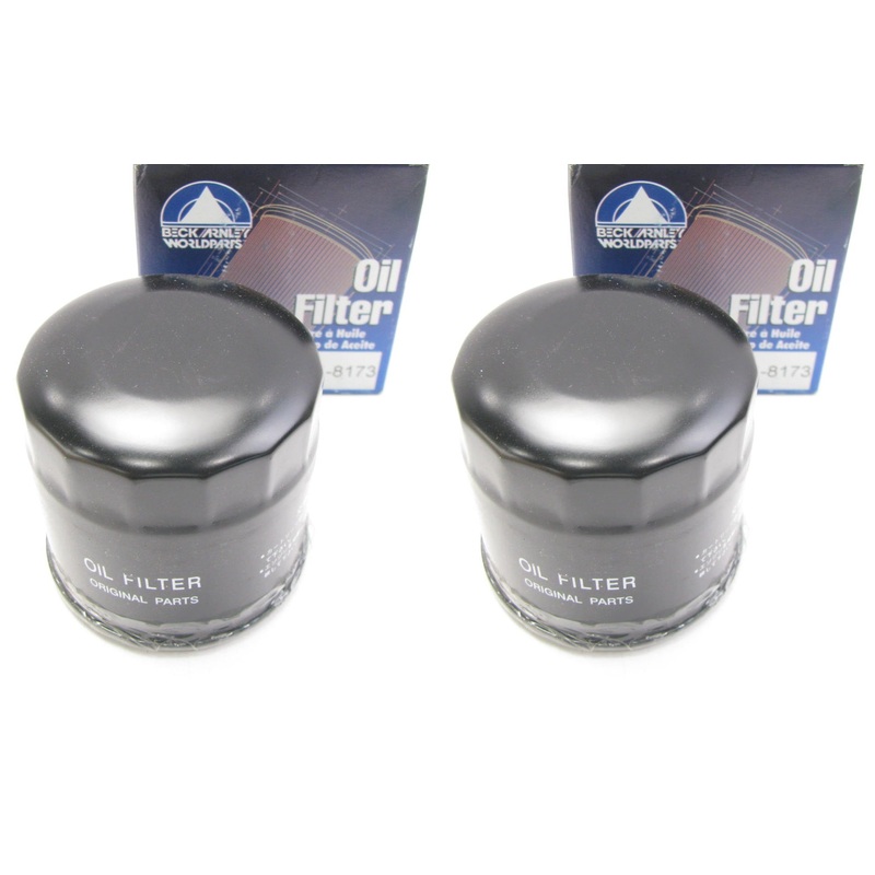 (2) Beck Arnley 041-8173 Oil Filters - Replaces PF47 51040 61040 R1040 PF47F 107