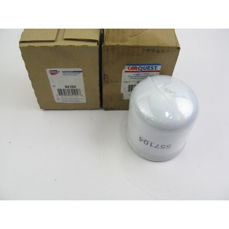 (2) Carquest 84104 Hydraulic Oil Filter For Clark Forklift Equipment - 57104