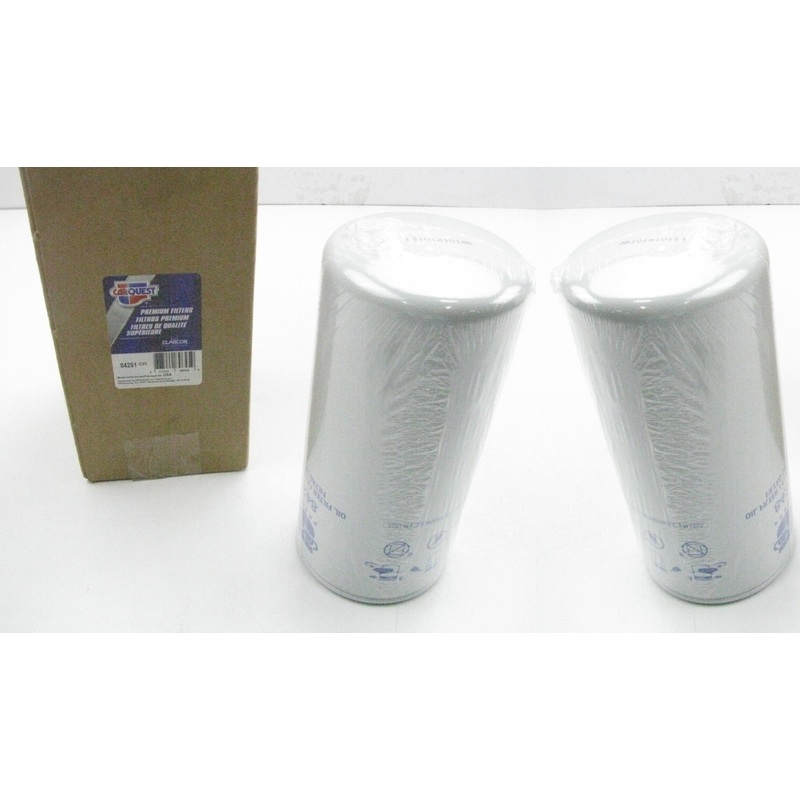 (2) Carquest 84251 Oil Filter Replaces: 57251 LFP8964 LF3744 P550562 B7170 PF130
