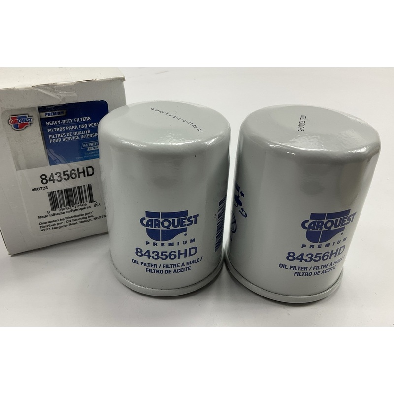 (2) Carquest 84356HD Oil Filter - Replaces PH5343, LF3537, MD135737, 51356 57356