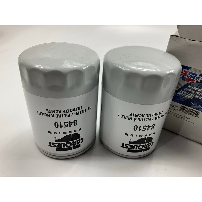 (2) Carquest 84510 Oil Lube Filter Replace 57510, MIU800651, PH2808, 12408535113
