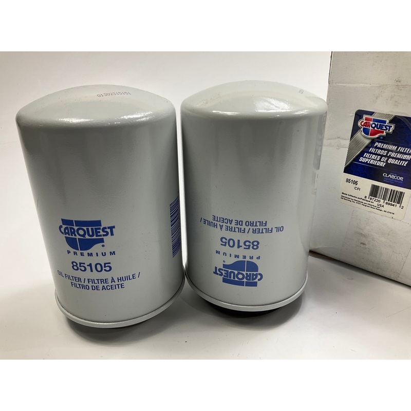 (2) Carquest 85105 Oil Filter Replaces C252 51105 L30017 LFP156 HF931 LF592