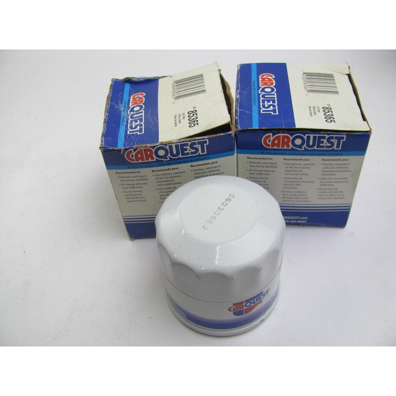 (2) Carquest 85365 Oil Filters - Replaces PH6607 57040 L14612 PH2876 LF649