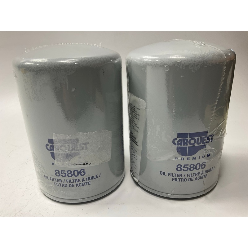 (2) Carquest 85806 Oil Filter Replaces: 51806 L37237 PH4403 LF436 LF701 P779152