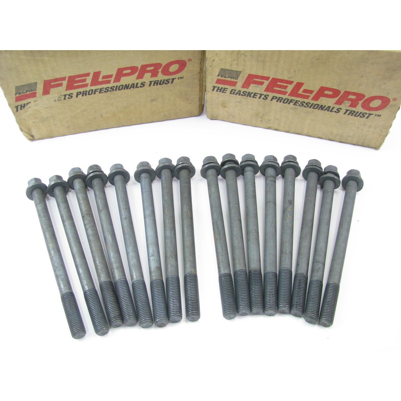 (16) Fel-pro ES71331 Cylinder Head Bolts For 97-10 Honda Acura 3.0L 3.2L 3.5L V6