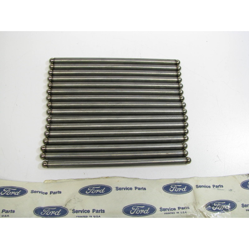 (16) NEW - OEM Ford E5AZ-6565-A Engine Push Rods 1985-1989 302 5.0L-V8