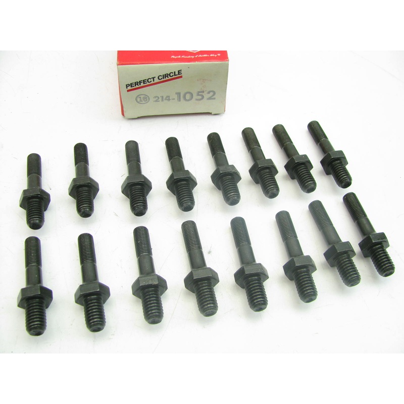 (16) Perfect Circle 214-1052 Engine Rocker Arm Stud 1970-1980 Chevrolet LT1 350
