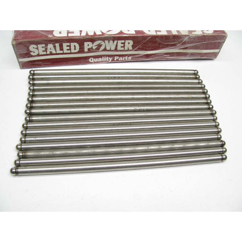 (16) Sealed Power RP-3166 Engine Push Rods For 1969-1977 Ford 351W-V8