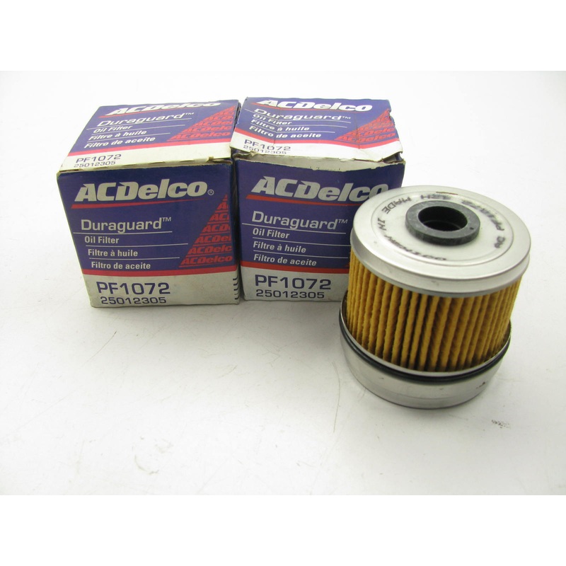(2) Acdelco PF1072 Oil Filters