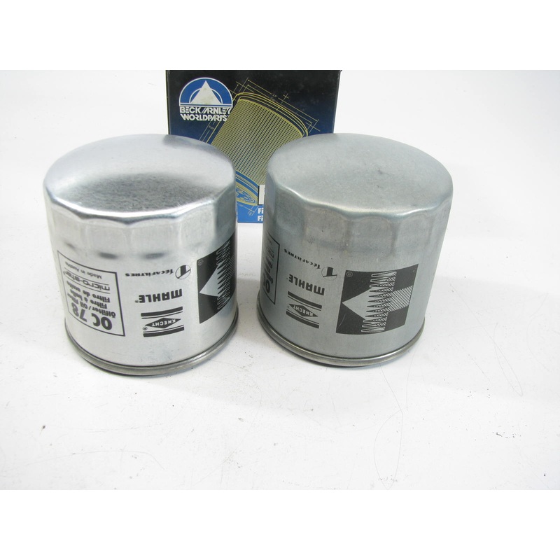 (2)  Beck Arnley 041-8121 Engine Oil Filter for 1980-1988 Audi 5000 2.2L-L5