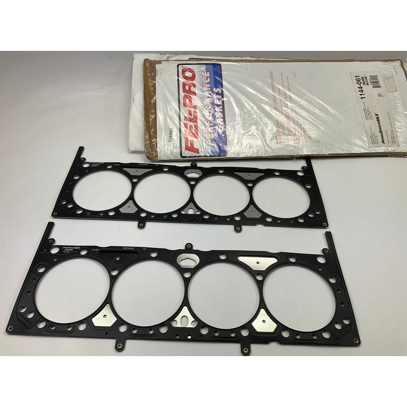 (2 )Fel-pro 1144-061 Performance MLS Cylinder Head Gasket CHEVY SBC V8 4.200