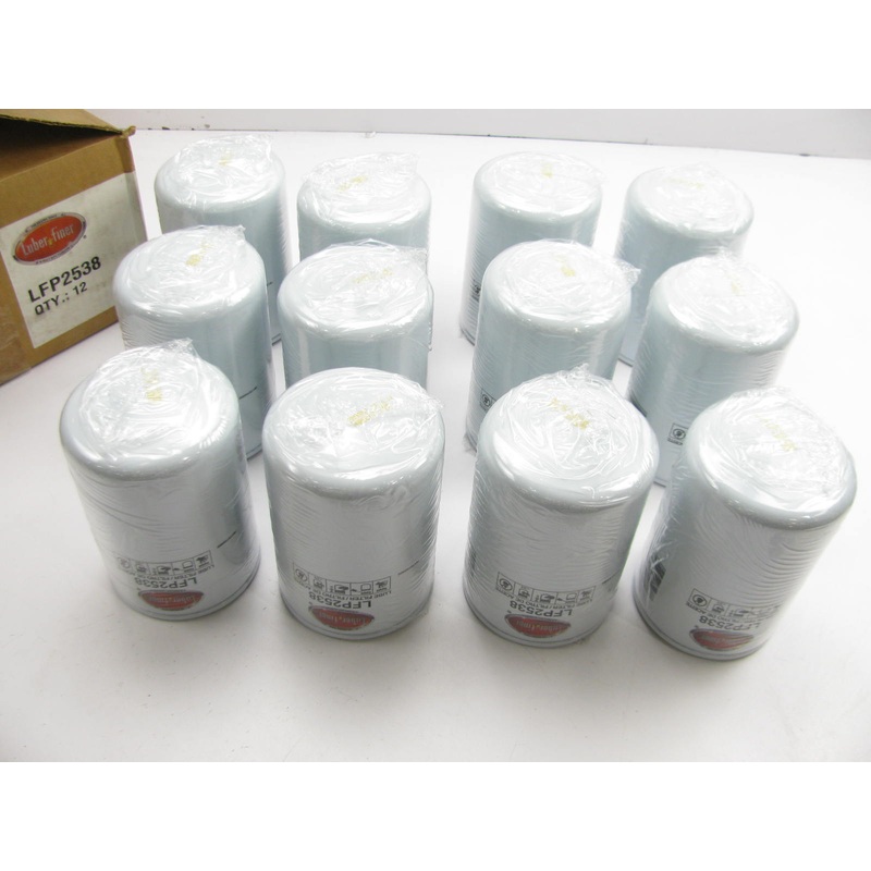 (12) Luberfiner LFP2538 Engine Oil Filter