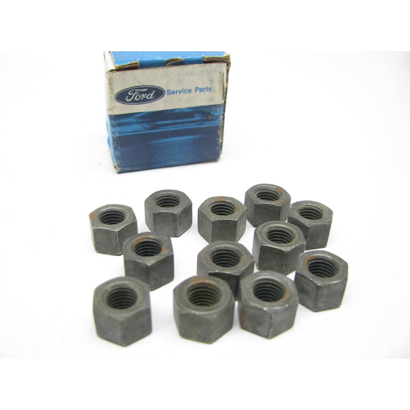 (12) NEW GENUINE OEM Ford C3DZ-6212-A Engine Connecting Rod Nuts