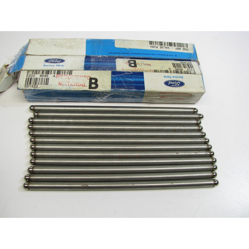 (12) NEW - OEM Ford E2DZ-6565-A Engine Push Rods 1982-1988 3.8L-V6