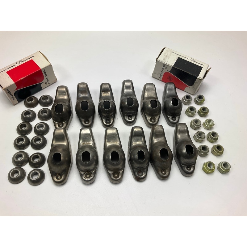 (12) Perfect Circle 214-1030 Complete Rocker Arm Kits For Chevy GM 250 292 I6