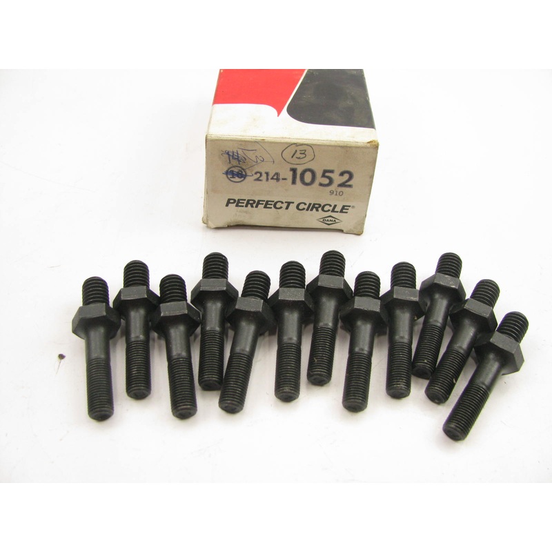 (12) Perfect Circle 214-1052 Engine Rocker Arm Studs 1970-1980 Chevrolet LT1 350