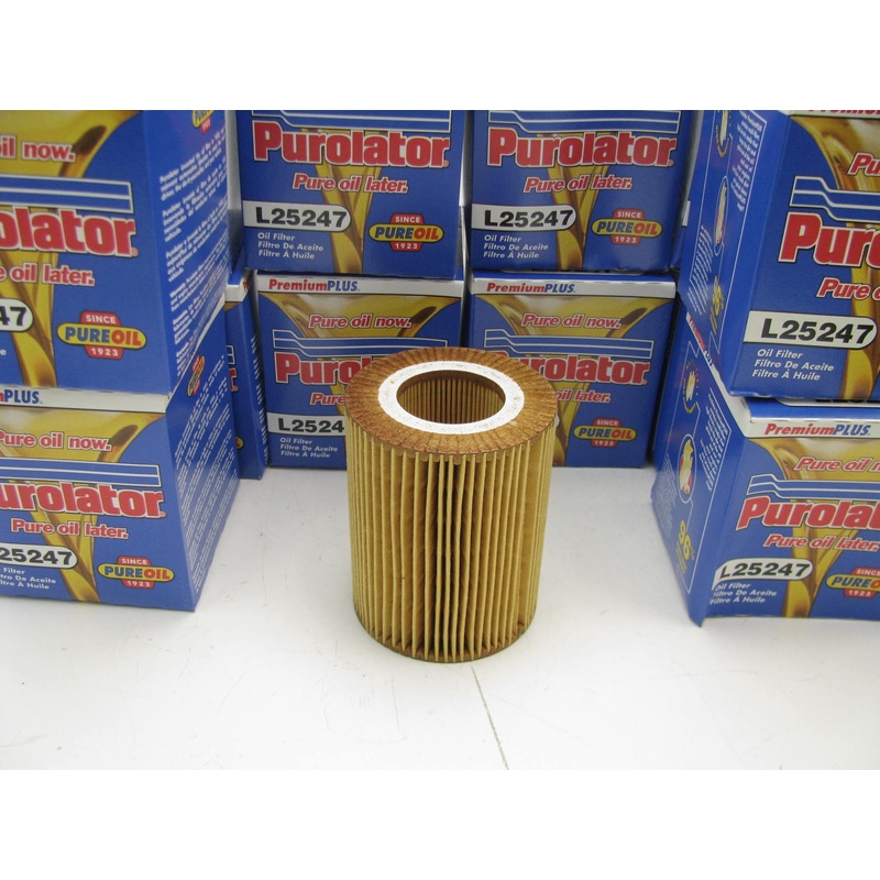 (12) Purolator L25247 Engine Oil Filter 1996-2009 BMW 2.2L 2.5L 2.8L 3.0L-L6